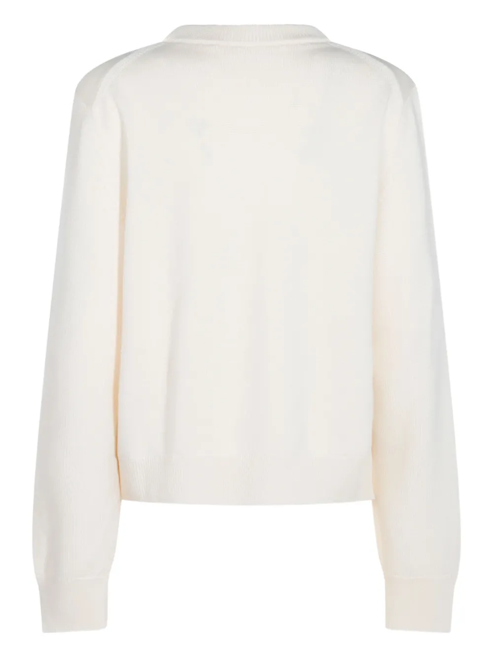 Jil Sander embroidered wool jumper | Knitted Sweaters | Image 2