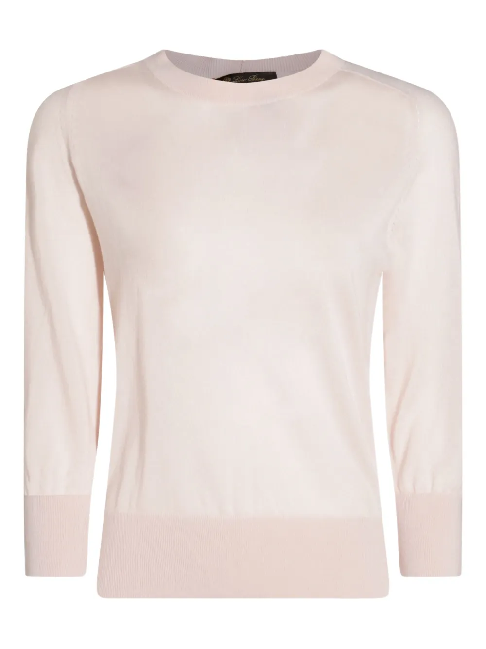 Loro Piana Klassischer Kaschmirpullover | Rosa | Image 1