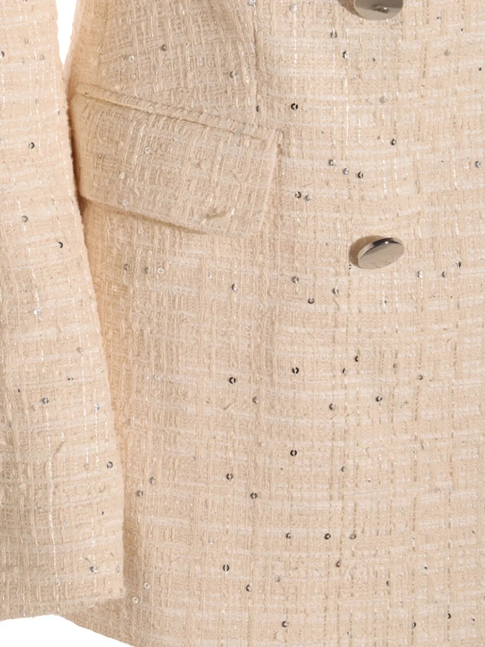 Tagliatore Blazer met enkele rij knopen Beige