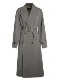 Loro Piana double-breasted trench coat - Grey