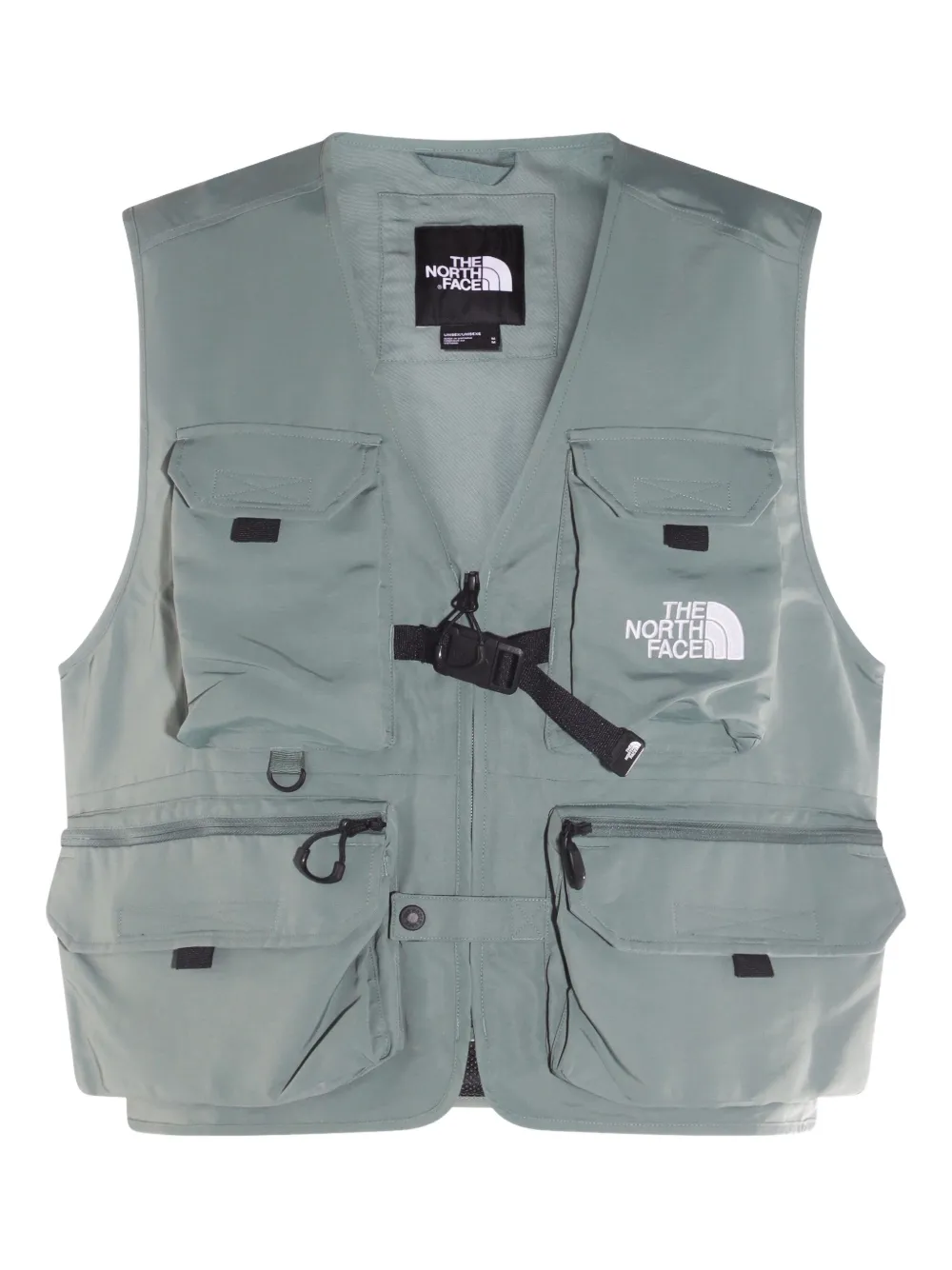 The North Face zip-up vest - グレー The North Face zip-up vest - グレー
