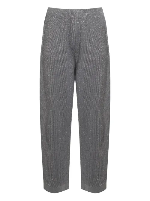 Pantalon à design côtelé - Brunello Cucinelli - Modalova