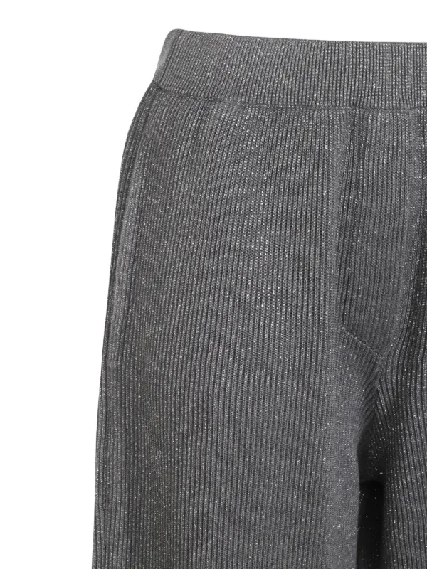 Brunello Cucinelli リブ パンツ | グレー | FARFETCH JP