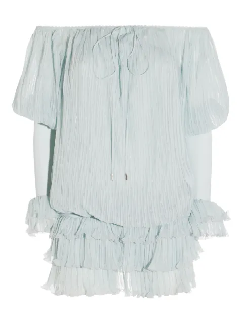 Blumarine robe à épaule dénudées
