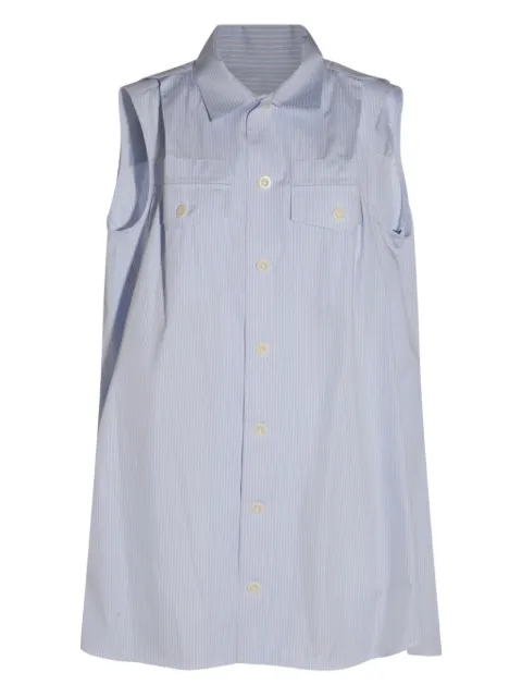 sacai striped dress