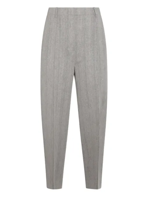 Loro Piana silk straight-leg trousers