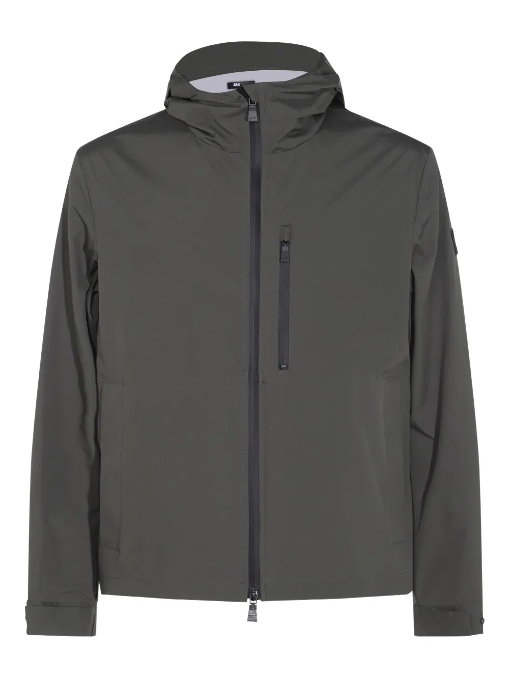 Add hooded jacket | Grey | Image 1