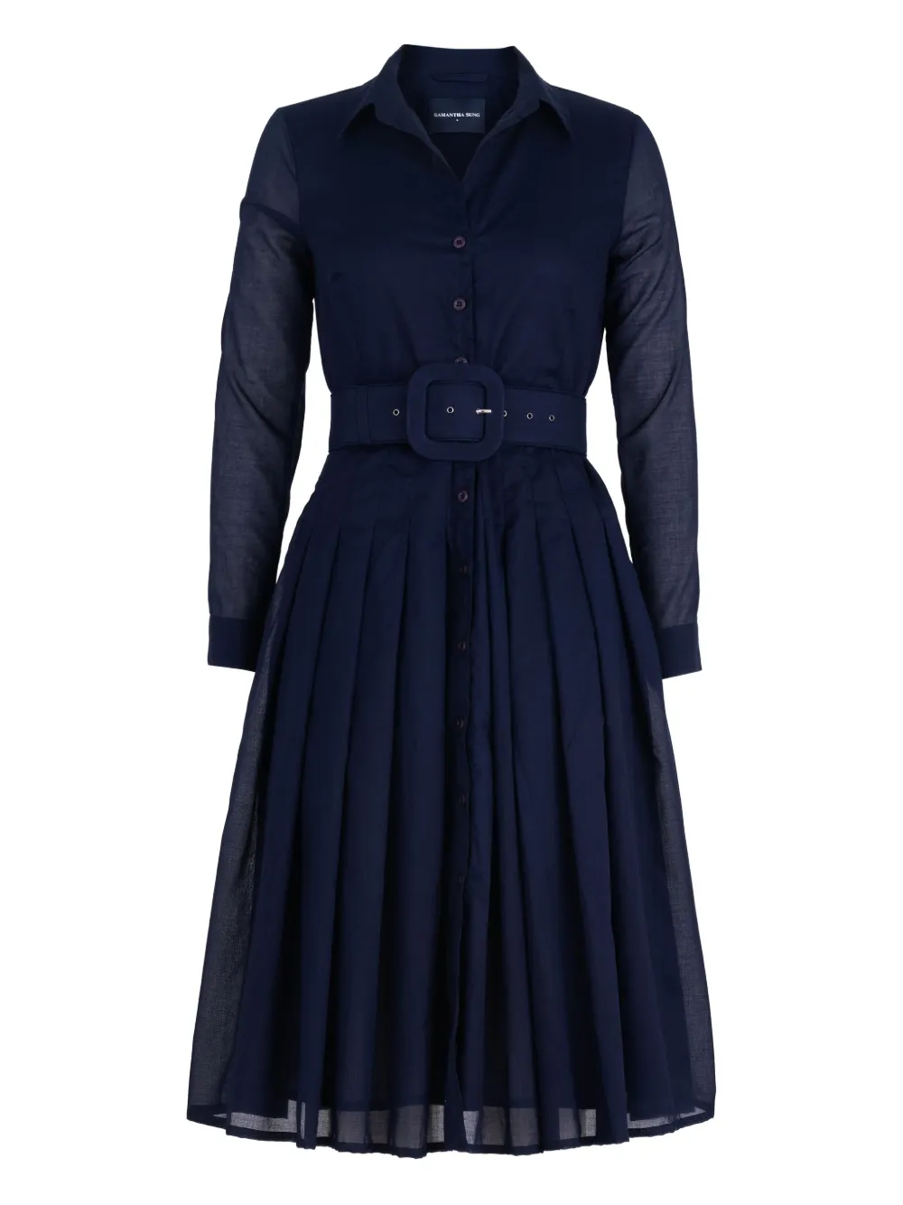 Samantha Sung Audrey midi dress - Blu