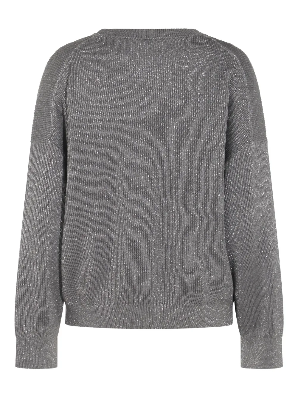 Brunello Cucinelli Lurex trui Grijs