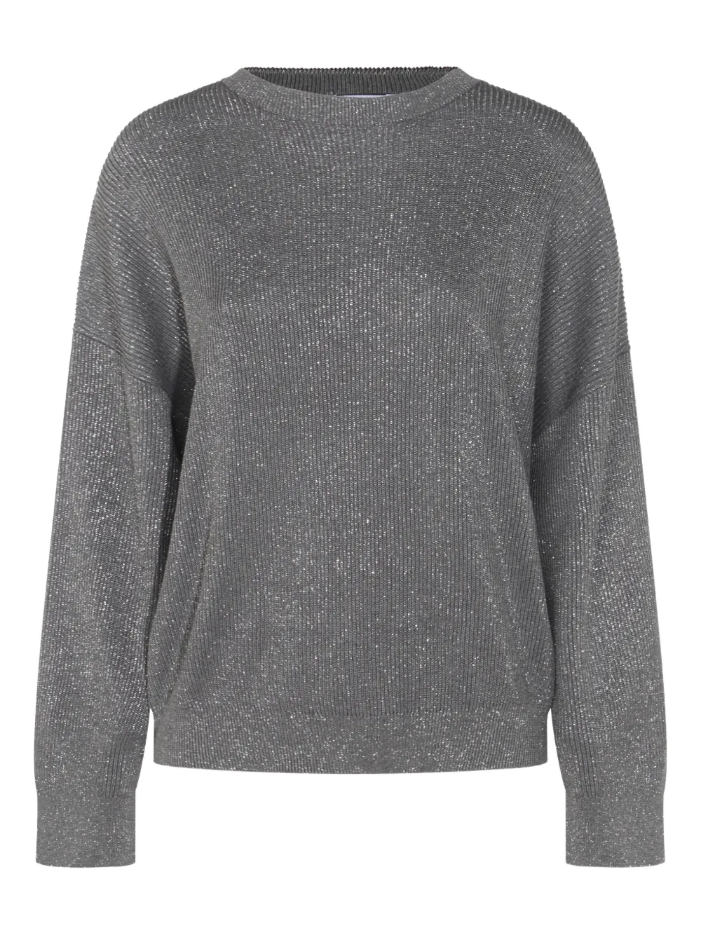 Brunello Cucinelli Lurex trui Grijs