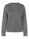 Brunello Cucinelli lurex sweater - Grey