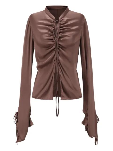 OUDE WAAG satin blouse