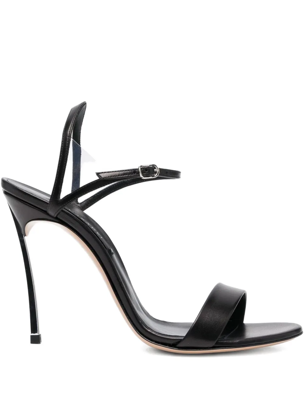 Casadei 105 mm Blade V Celebrity sandalen Zwart