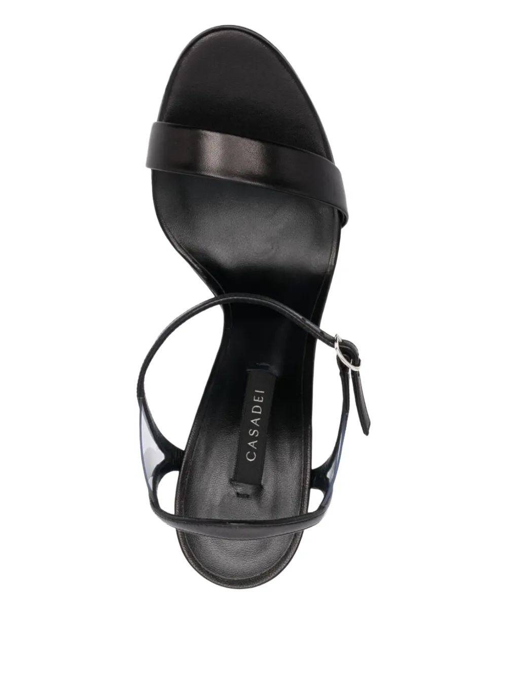 Casadei 105 mm Blade V Celebrity sandalen Zwart