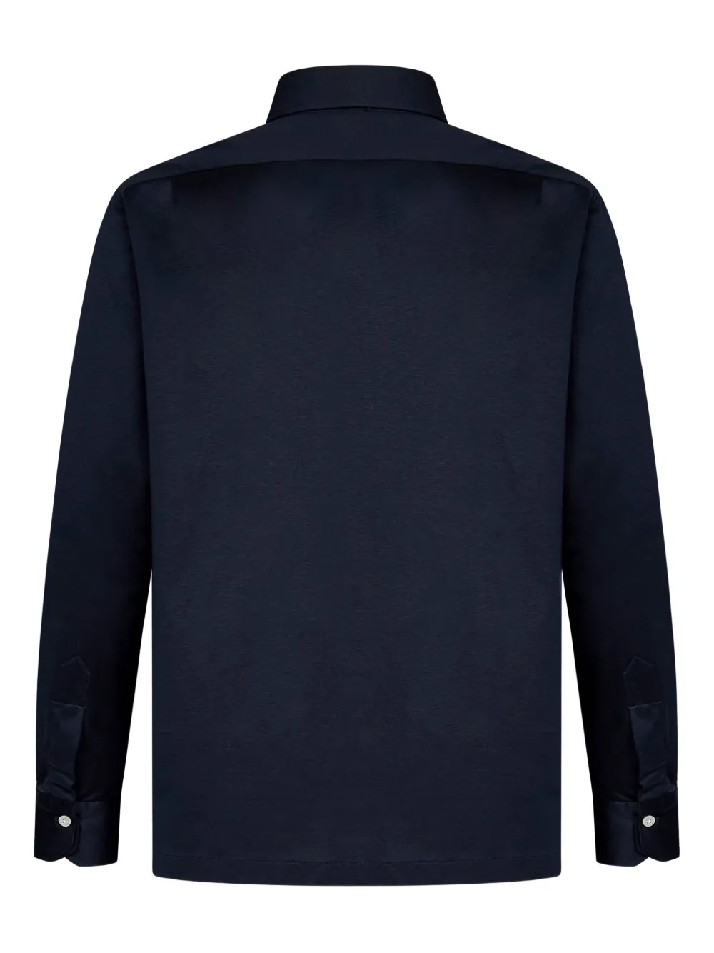 Kiton Poloshirt met lange mouwen Blauw