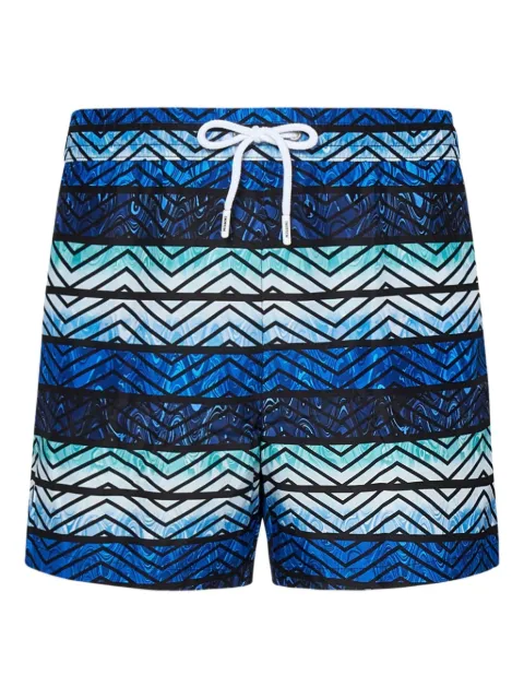 Missoni Zigzag-pattern swim shorts