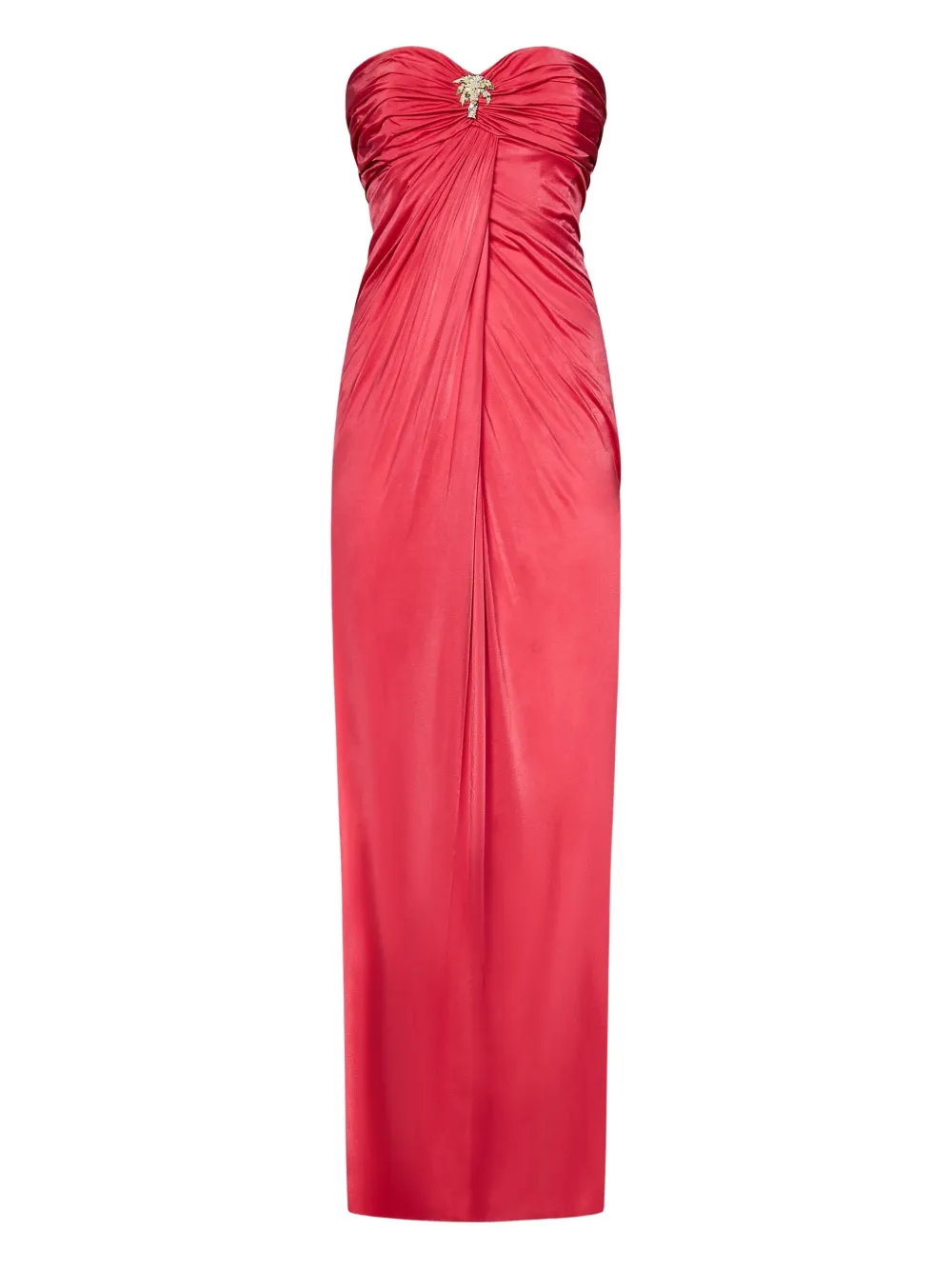 draped gown dress