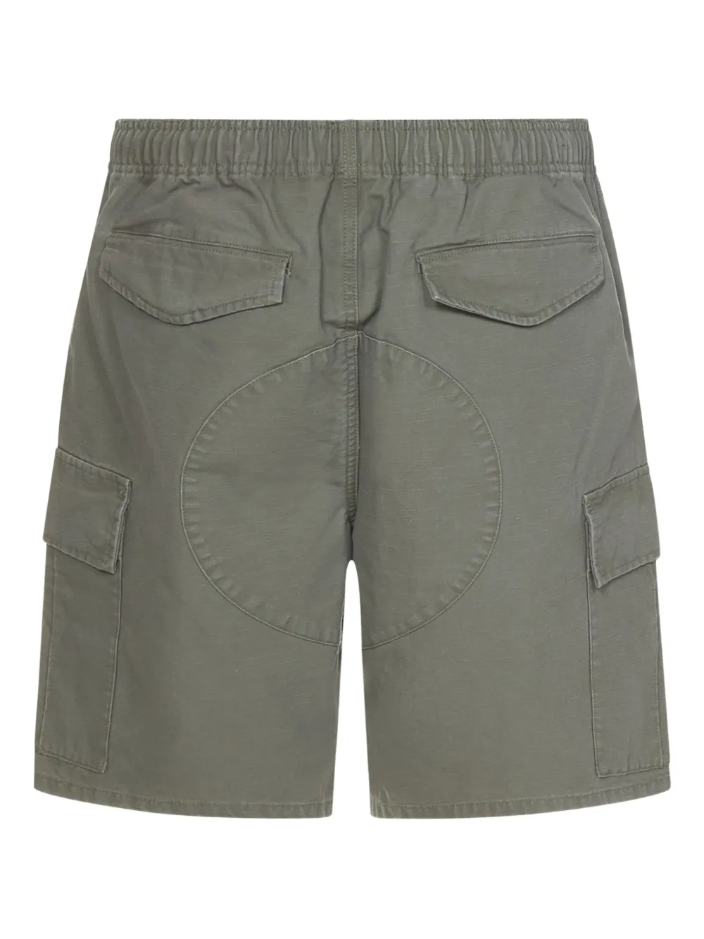 Stüssy cotton cargo shorts - Groen