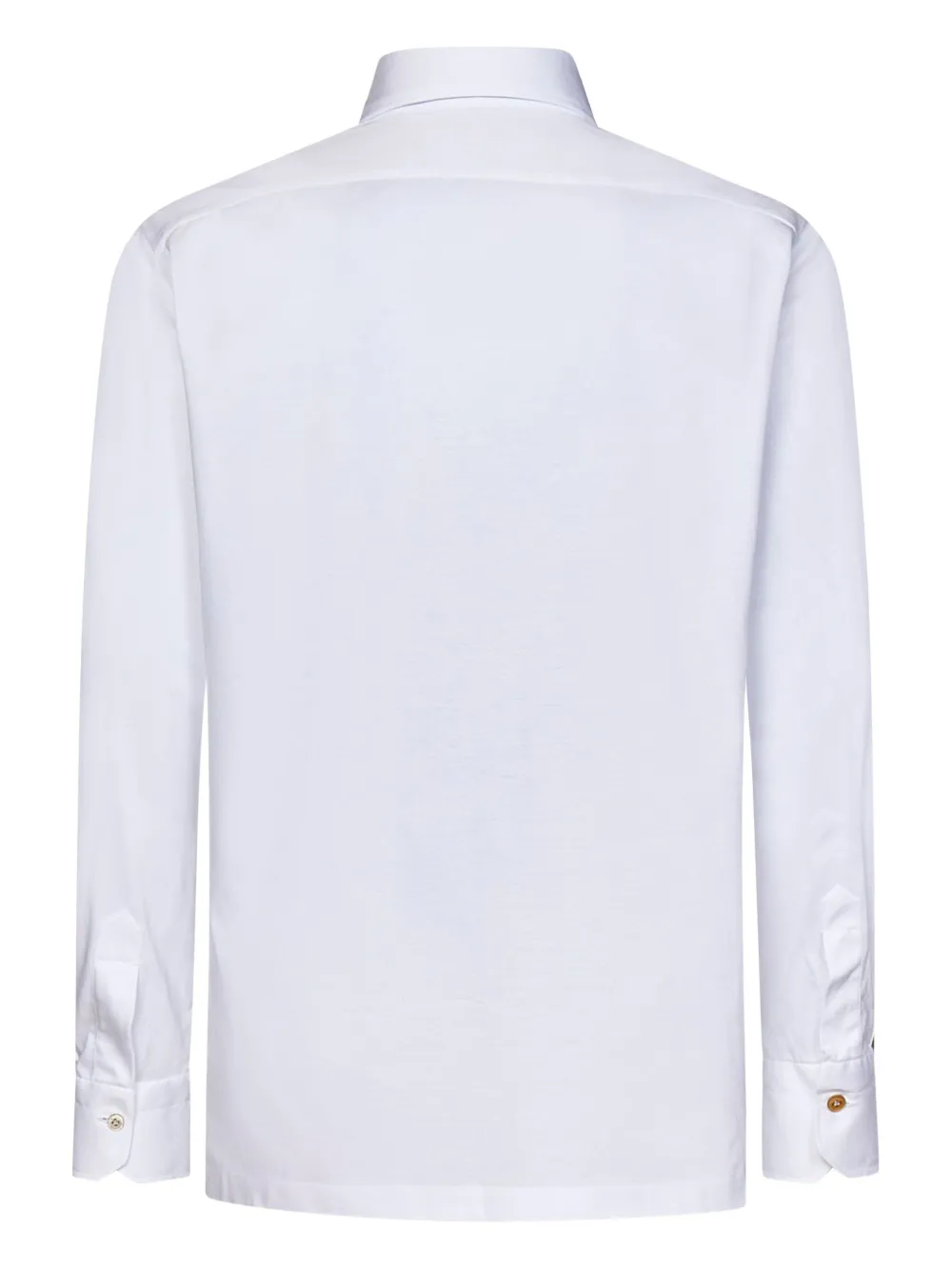 Kiton cotton polo shirt - Wit