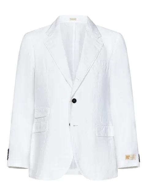 Massimo Alba white linen blazer