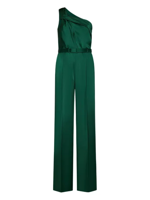 Max Mara asymmetrical belt-detail jumpsuit