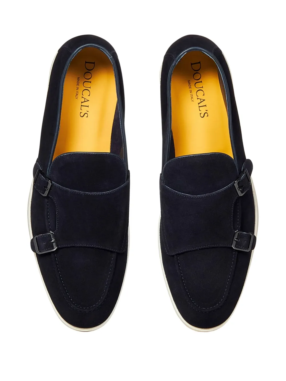 Doucal's suede loafers Blue