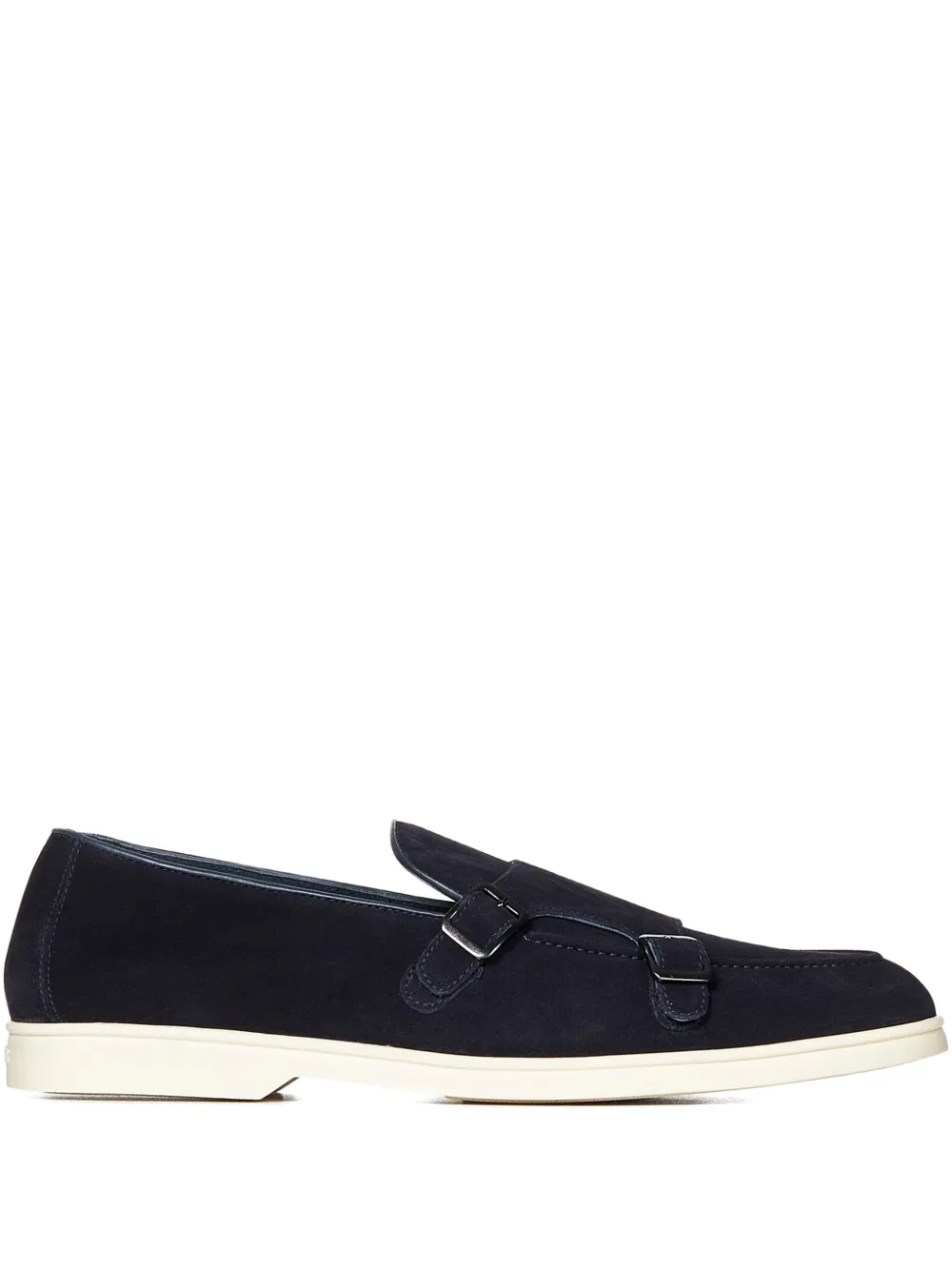 Doucal's suede loafers Blue