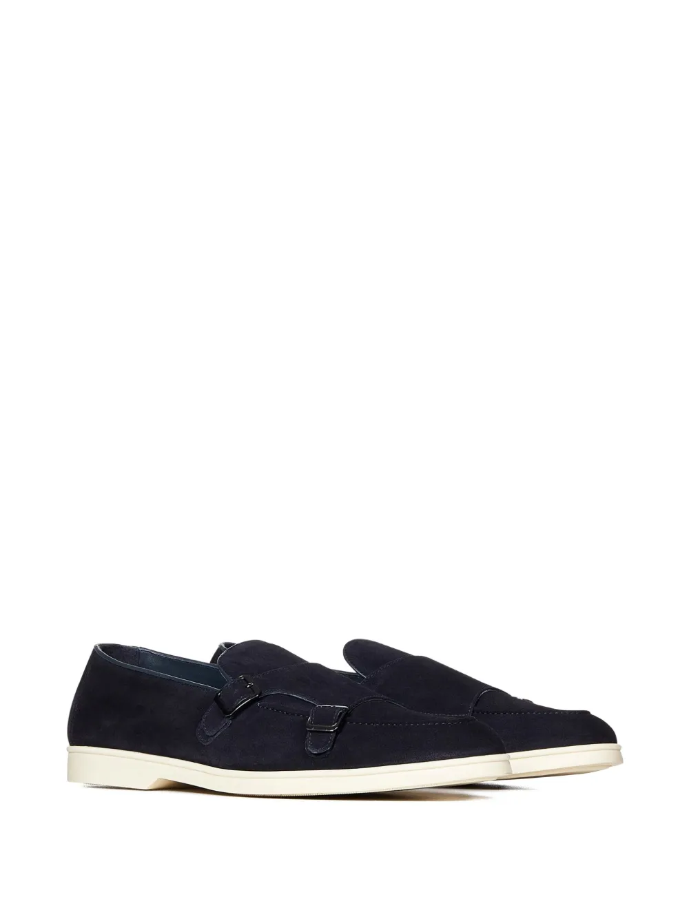 Doucal's suede loafers Blue