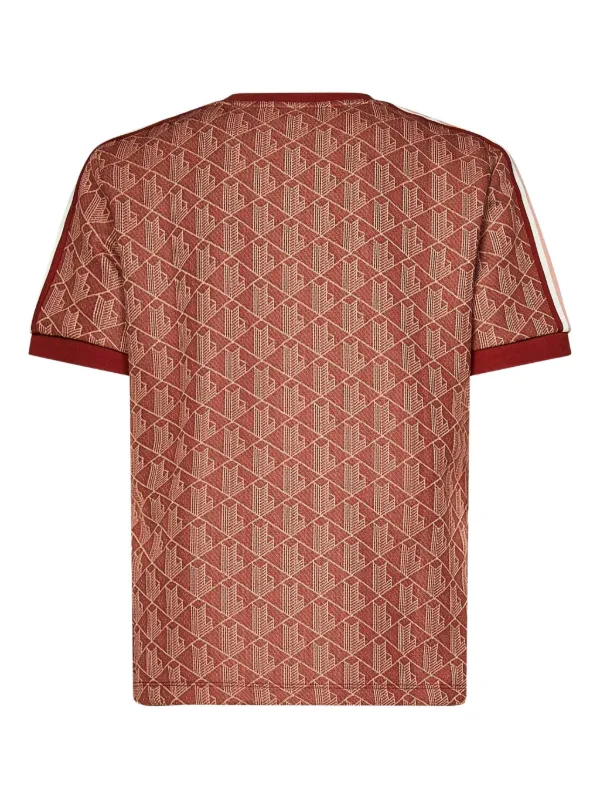 Lacoste Monogram t-shirt | Orange | FARFETCH