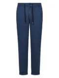 Hand Picked drawstring-waist trousers - Blue