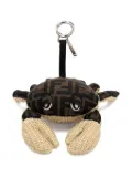 Fendi Kids crab-shaped keychain - Brown