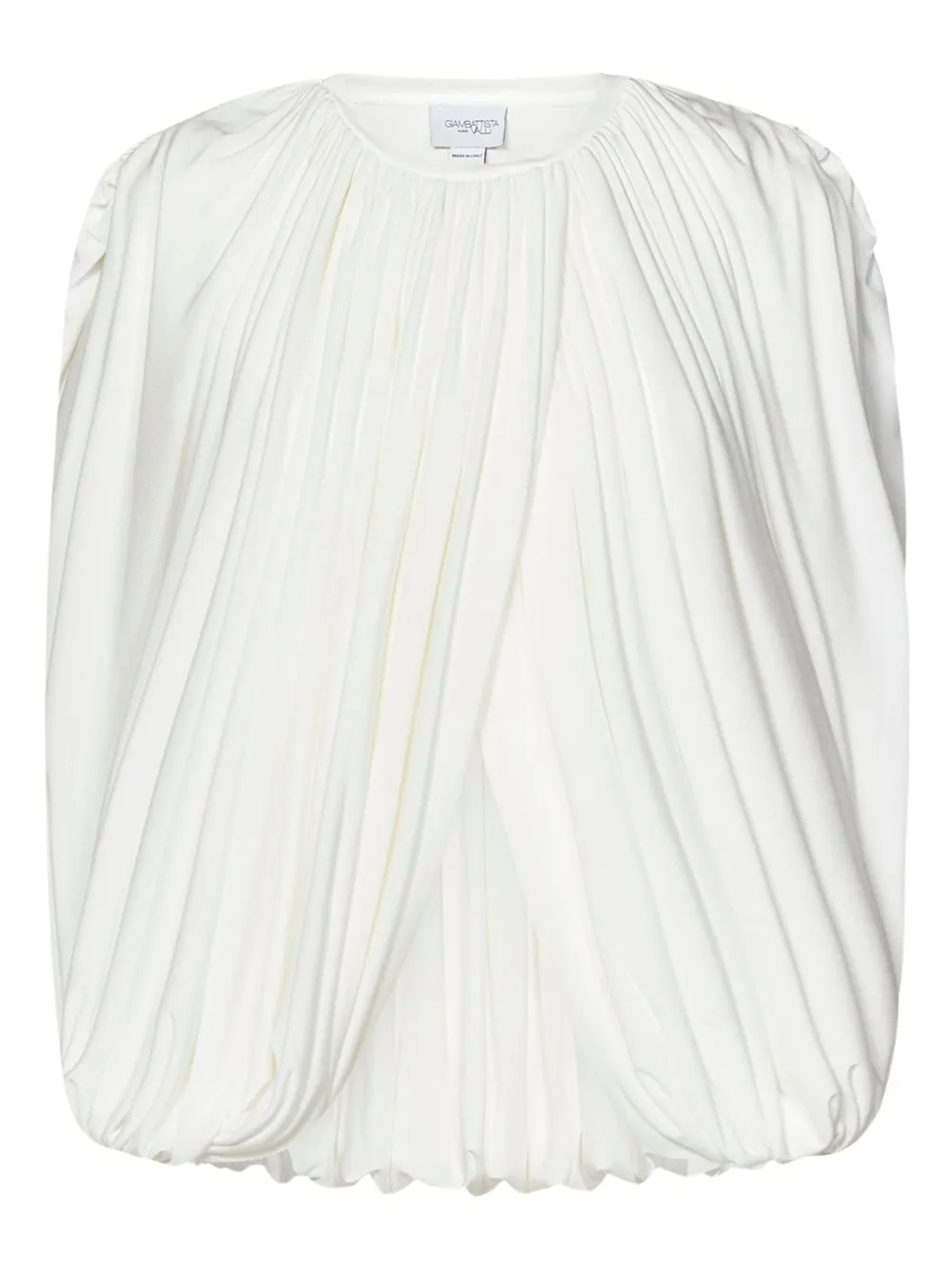 Giambattista Valli Geplooid shirt Wit