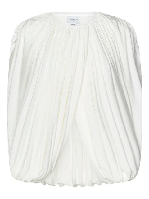 Giambattista Valli blusa con pliegues