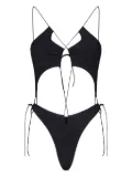 Amazuìn Zinah cut-out swimsuit - Black