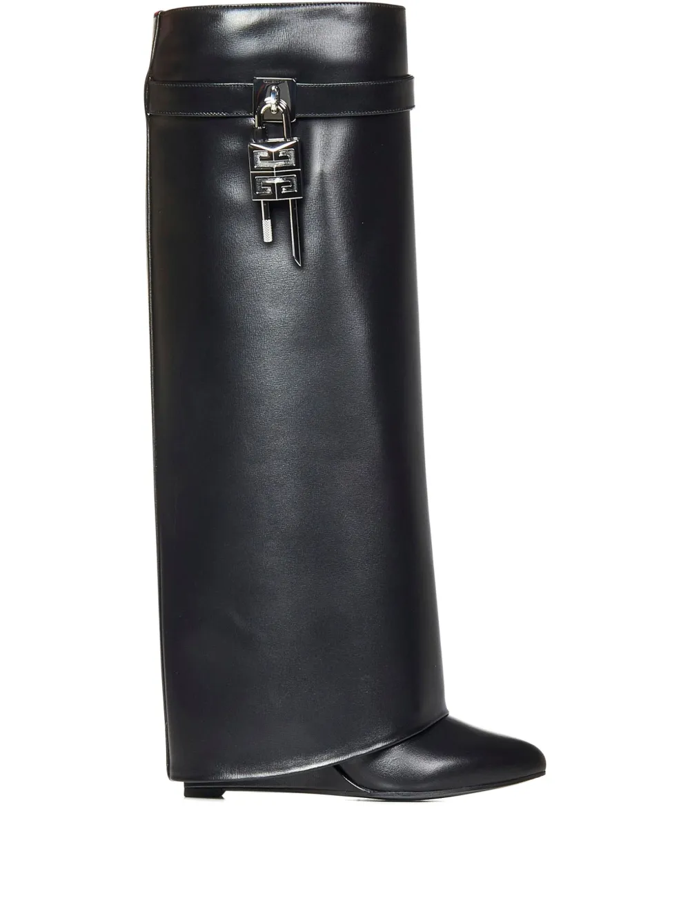 Givenchy 90mm Shark Lock boots Black