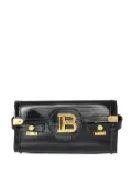 Balmain B-Buzz 23 patent leather logo-plaque cross body bag - Black