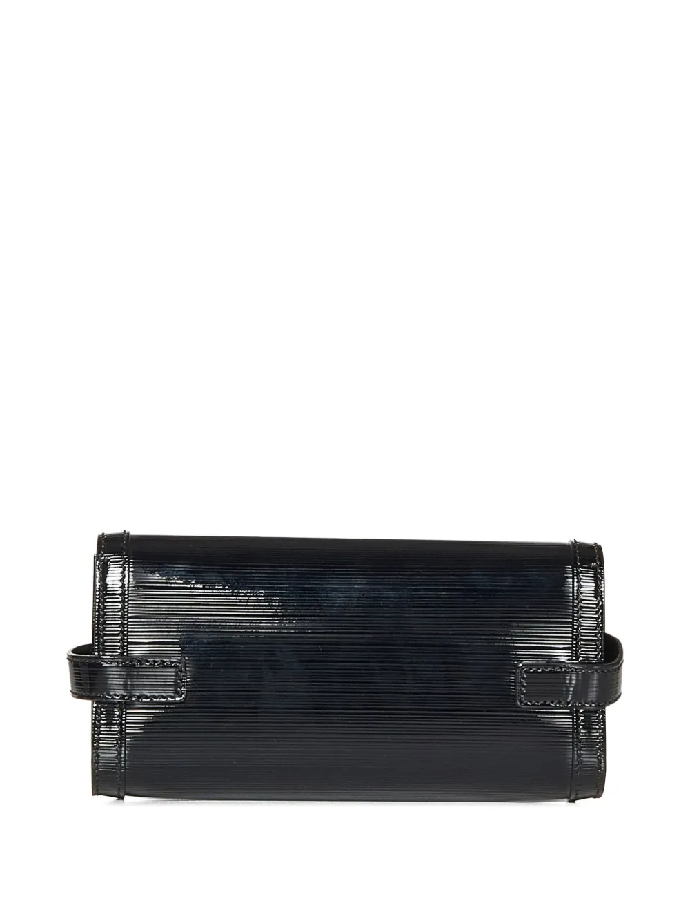 Balmain B-Buzz 23 lakleren crossbodytas met logoplakkaat Zwart
