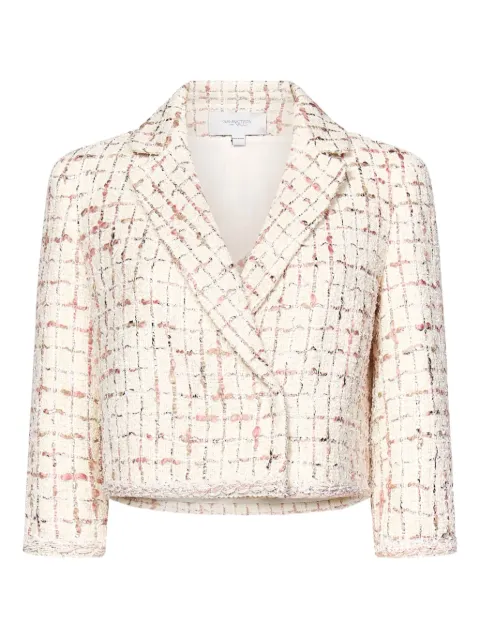 Giambattista Valli cropped tweed jacket