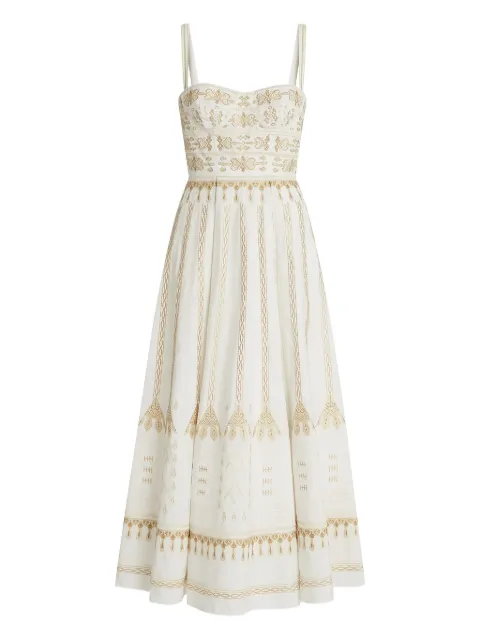 Emporio Sirenuse Elida embroidered sundress