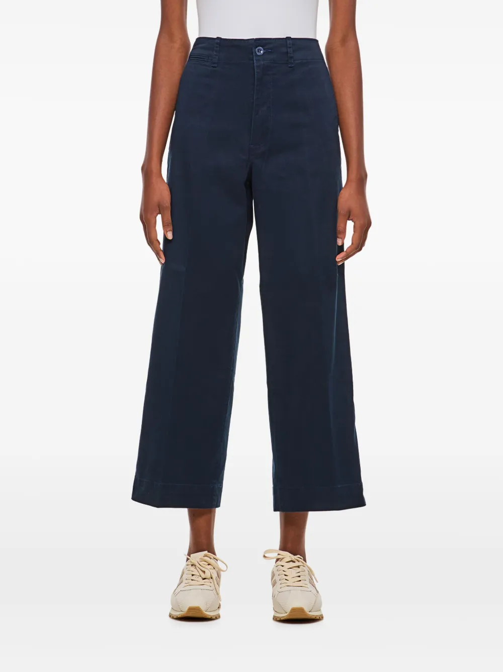 Polo Ralph Lauren High waist broek Blauw