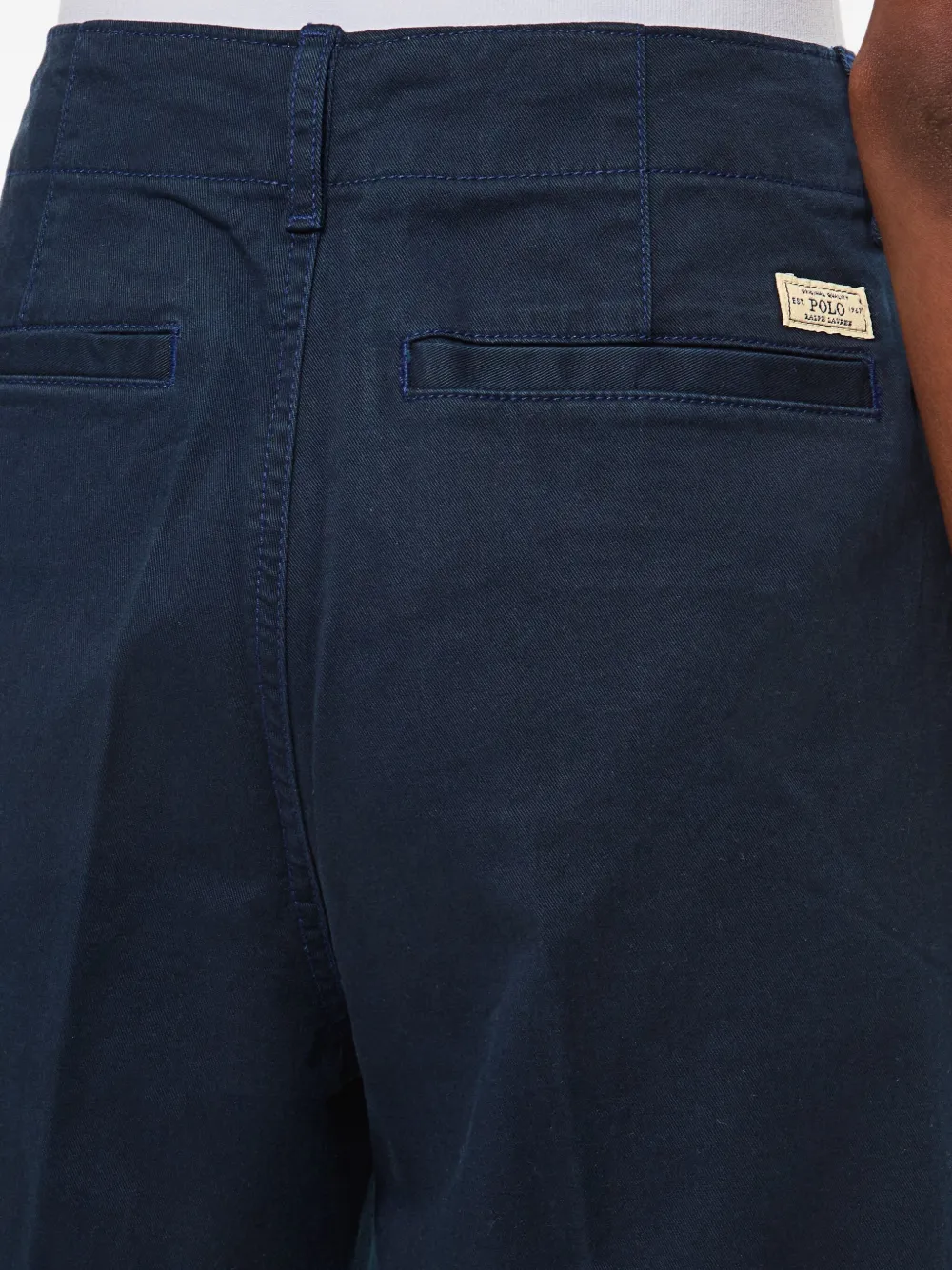Polo Ralph Lauren High waist broek Blauw