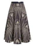 Emporio Sirenuse Tasha 2 Calliope skirt - Blue