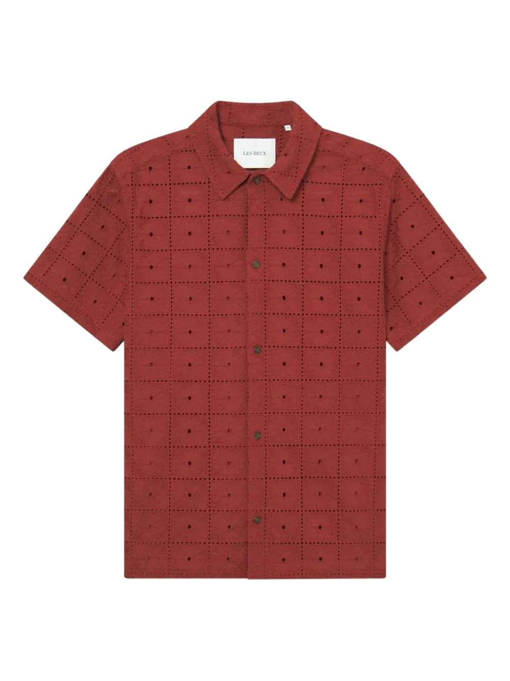 Les Deux Camisa xadrez | Vermelho | Image 1