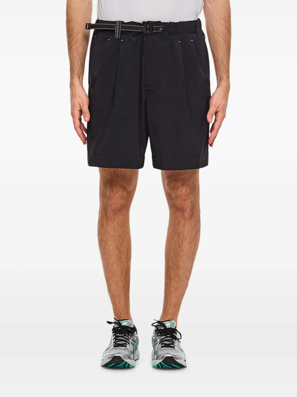 and Wander belted shorts | Black | Image 1