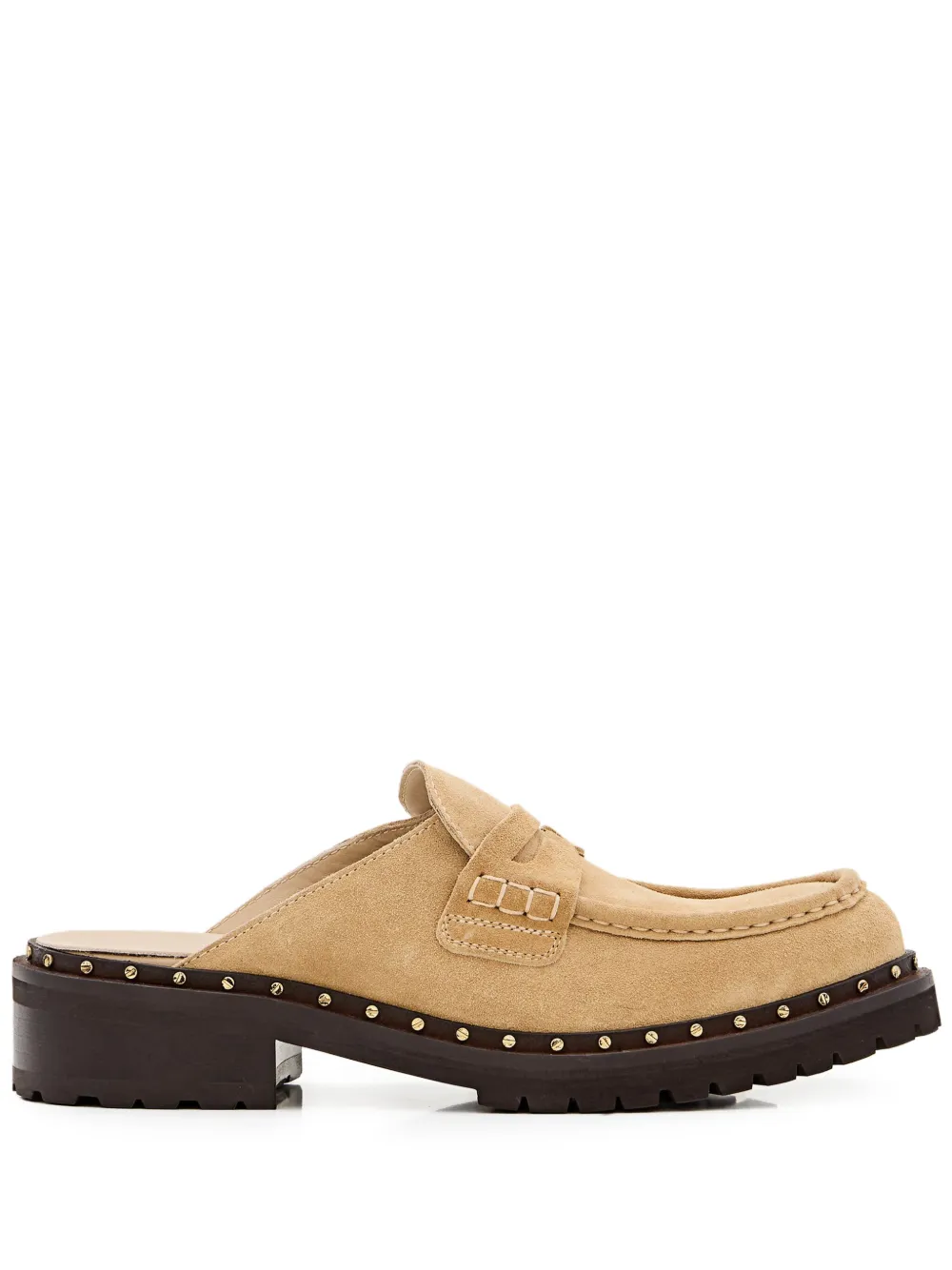 Golden Goose stud-detail mules Neutrals