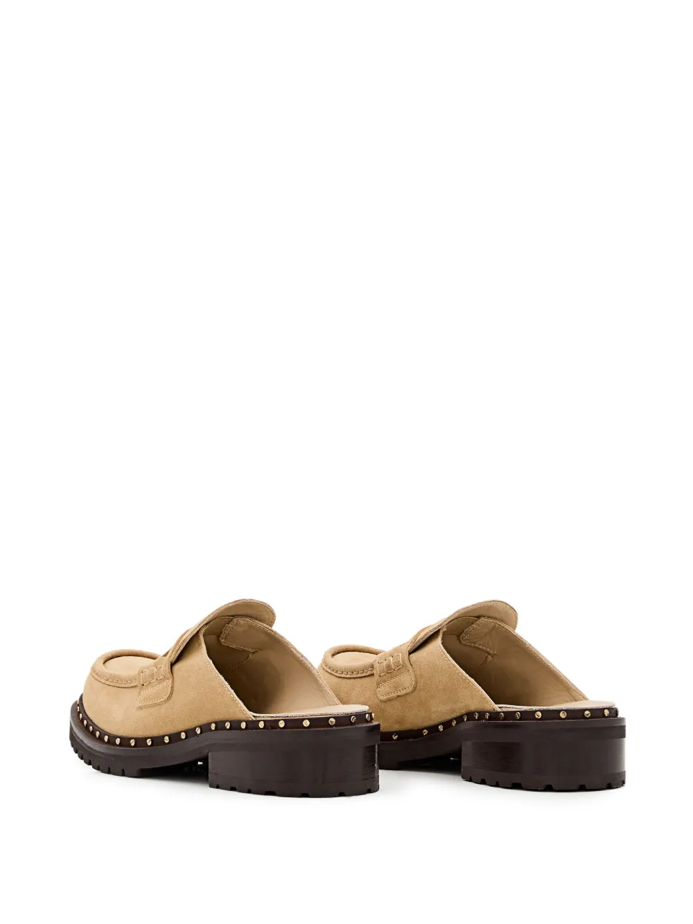 Golden Goose stud-detail mules Neutrals