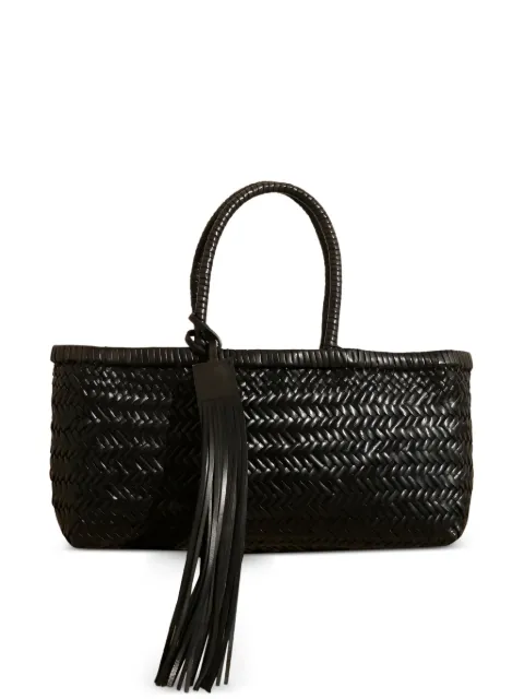 Manebi Knot leather tote bag