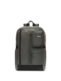 K-Way logo-patch backpack - Green