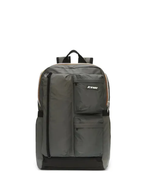 K-Way logo-patch backpack