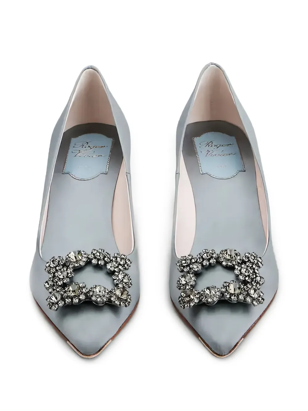 Roger Vivier 65mm crystal-embellishment pumps | Heeled Pumps | Image 2